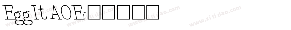 EggIt AOE字体转换
